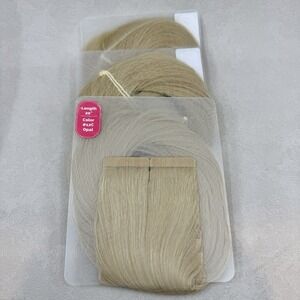 Hotheads Tape-In Extensions LUSH Originals 20" 60 Pieces OPAL #12C New Remy Hair